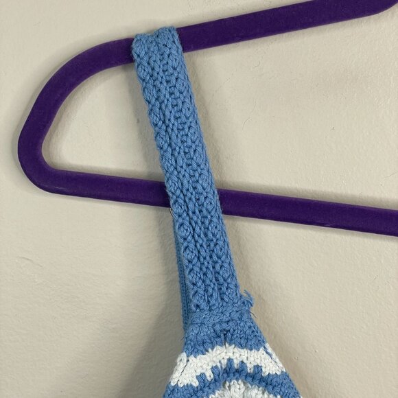 Hollister Crochet Crop Top Womens XLarge Boho Festival Hippie Spaghetti Strap - Picture 5 of 10